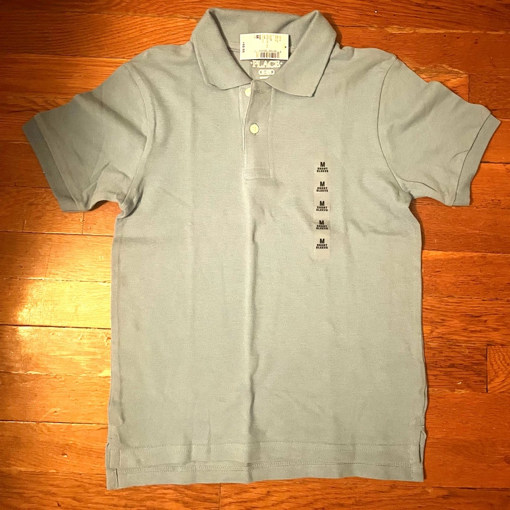 Place Kids Polo Shirt in Soft Blue